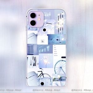 Cool White Collage Case